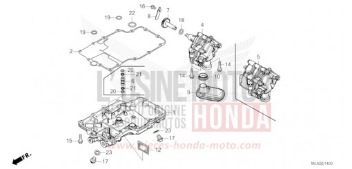 OIL PAN/OIL PUMP CRF1100A4R de 2024